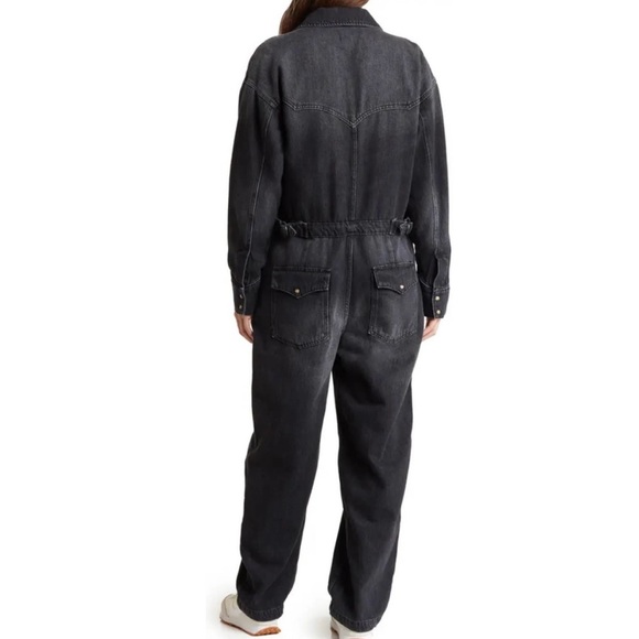 Free People X Care Fp Townes Coverall Jumpsuit, SIZE XS 0858 - Picture 3 of 11